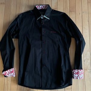 Paul Smith London Black Dress Shirt size M